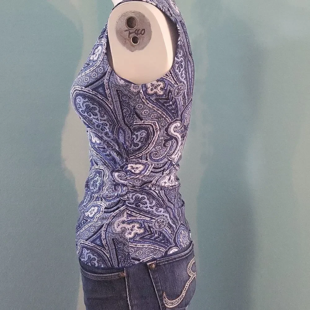 Michael Kors Paisley V-Neck top